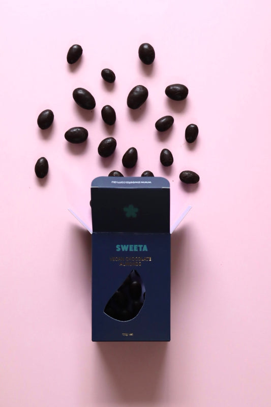 Vegan Dark Chocolate Almonds 100g